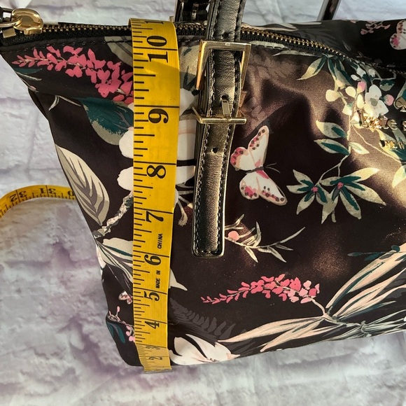 Kate Spade Wilson Road Botanical Alyse Flower Tote Bag EUC Shoulder Nylon Bag - Picture 13 of 14